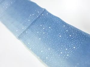 正絹　竪絽　夏用帯揚げ